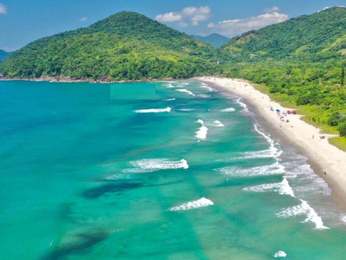 Apartamento Ubatuba Proxima A Praia Grande Com Wifi ภายนอก รูปภาพ